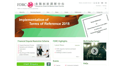 Desktop Screenshot of fdrc.org.hk